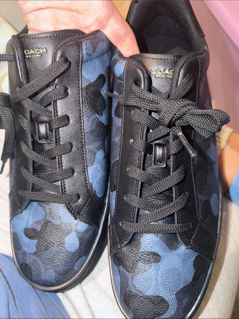 Coach Men's Camo Sneakers
